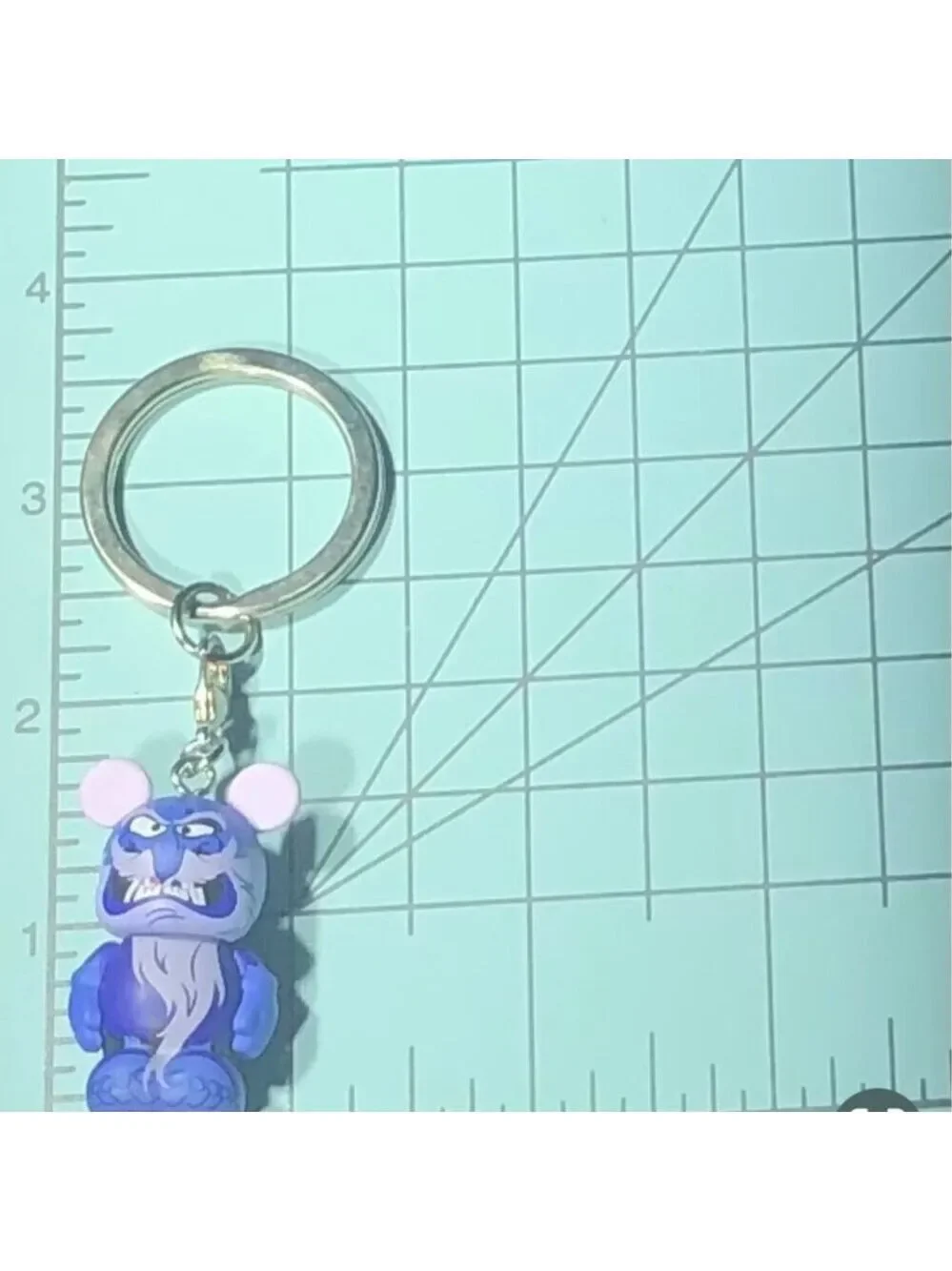 Disney Vinylmation rare keychain Cave of Wonders Aladdin HTF chaser tiger purple